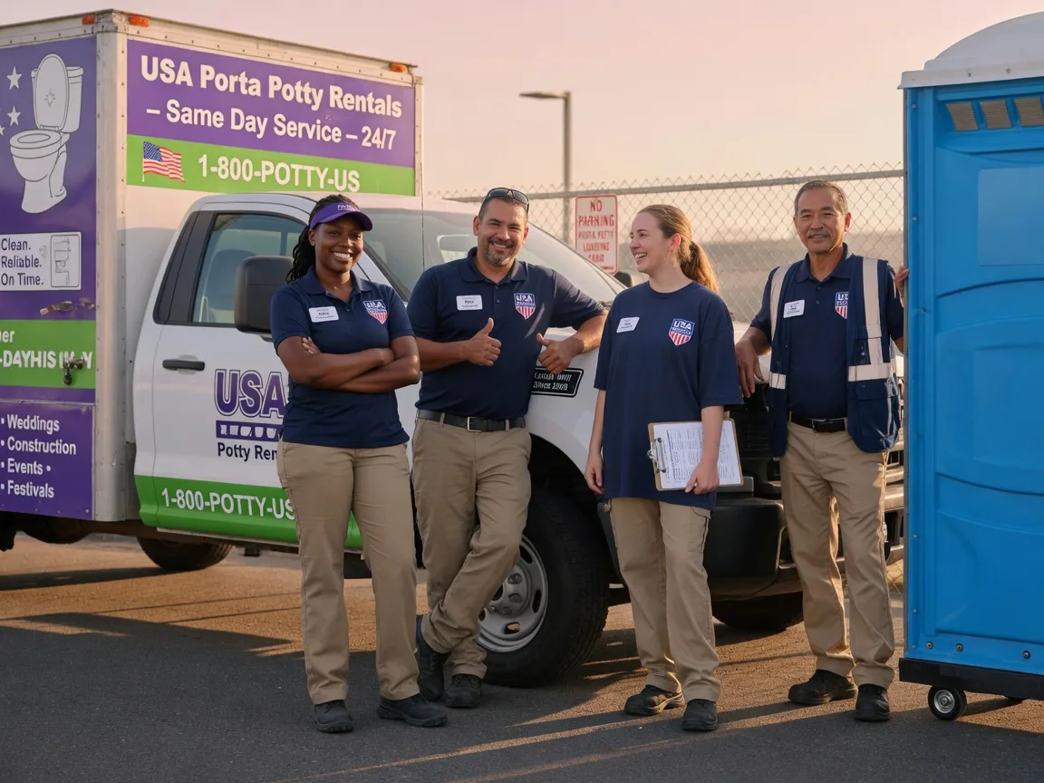 Porta Potty Rental company in Mcintyre, PA